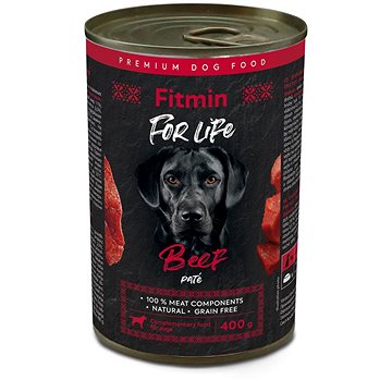 

Fitmin For Life Hovězí konzerva pro psy 400 g