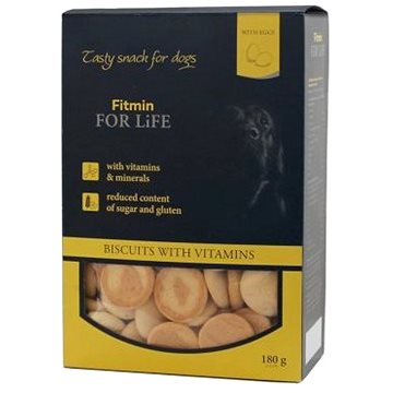 Fitmin For Life Piškoty pro psy klasické 180 g - Psí piškoty