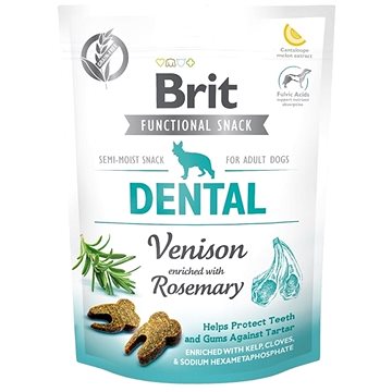 Brit Care Dog Functional Snack Dental Venison 150 g - Pamlsky pro psy