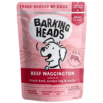 

Barking Heads Beef Waggington kapsička 300 g