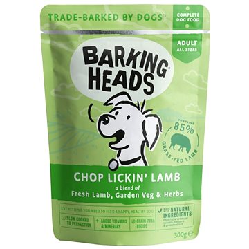 Barking Heads Chop Lickin’ Lamb kapsička 300 g - Kapsička pro psy