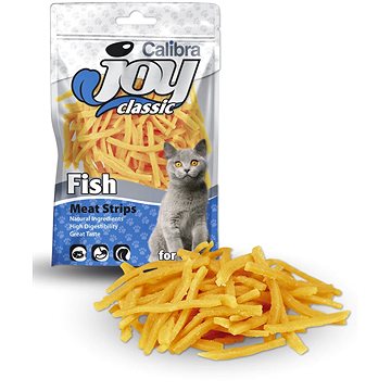 Calibra Joy Cat Classic Fish Strips 70 g  - Pamlsky pro kočky