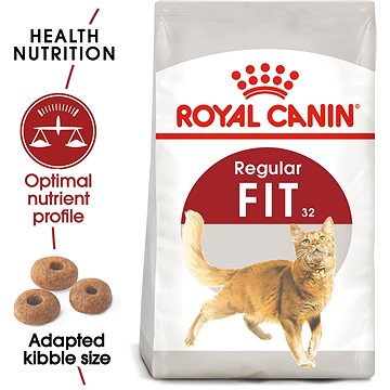 Royal Canin Fit 4 kg - Granule pro kočky