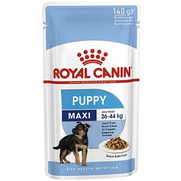 Royal Canin Maxi Puppy 10×140 g - Kapsička pro psy