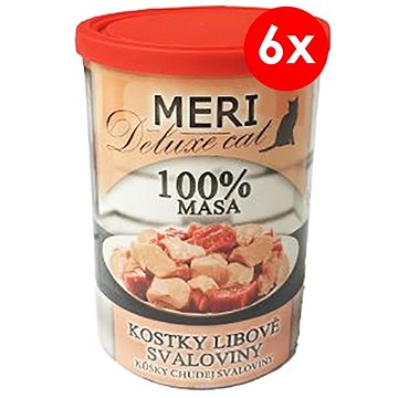 

MERI deluxe kostky libové svaloviny 400 g, 6 ks