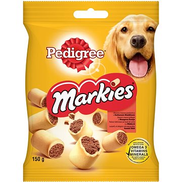 

Pedigree Markies Mini pamlsky pro psy s morkovou kostí 150 g