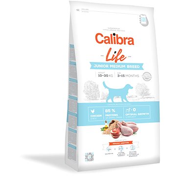 

Calibra Dog Life Junior Medium Breed Chicken 12 kg