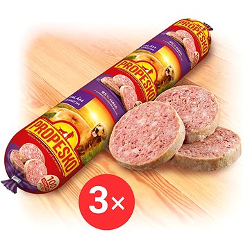 

Propesko salám pro psy s jehněčím 3 × 1 kg