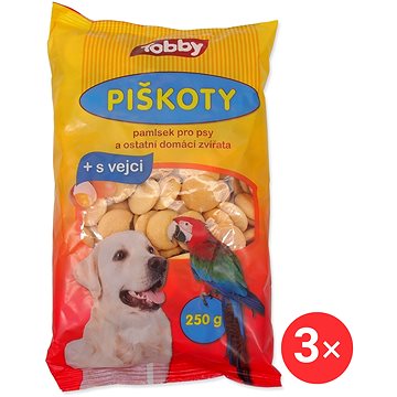 

Tobby Piškoty 3 × 250 g