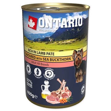 

Ontario Konzerva jehněčí paté s bylinkami 400 g