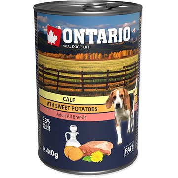 

Ontario Konzerva telecí paté s bylinkami 400 g