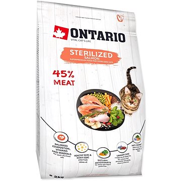 

Ontario Cat Sterilised Salmon 2 kg