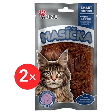 

Akinu Králičí nudličky pro kočky 2 × 50 g