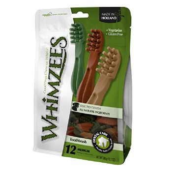 

Whimzees Dental zubní kartáček M 30 g, 12 ks v balení