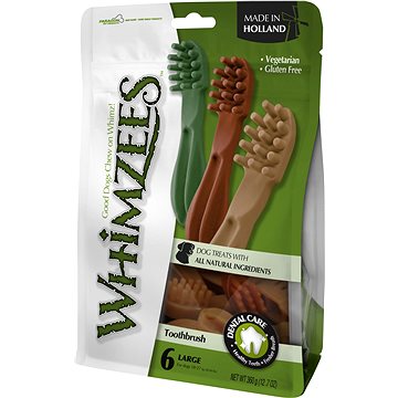 

Whimzees Dental zubní kartáček L 60 g, 6 ks