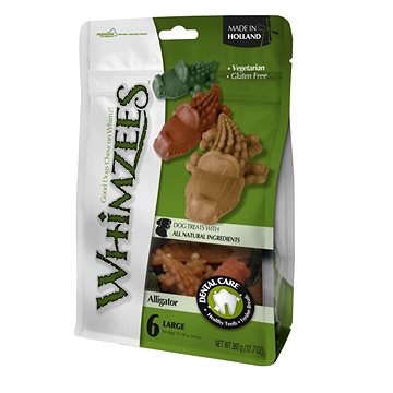 

Whimzees Dental aligátor L 30 g, 6 ks
