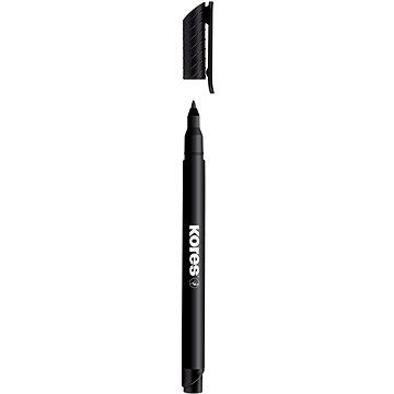 

KORES K-MARKER permanentní na CD, tenký, černý
