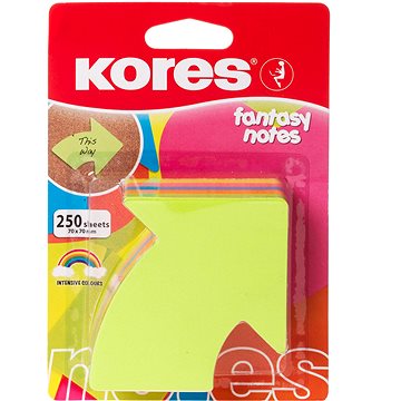 

KORES "ARROW" tvar šipky 70 x 70 mm, 250 lístků