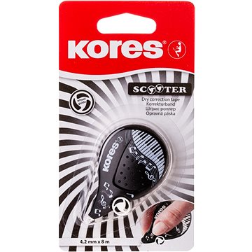 

KORES SCOOTER BLACK WHITE 8 m x 4,2 mm