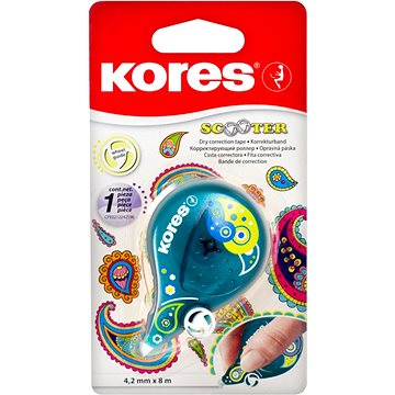 

KORES SCOOTER barevný Paisley 8 m x 4,2 mm