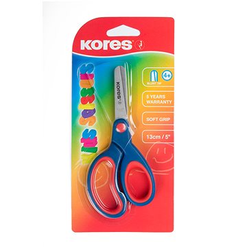 

KORES se soft úchopem 13 cm, mix 5 barev