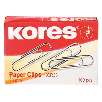 

KORES kulaté 33 mm - balení 100 ks