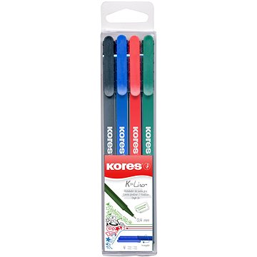 

KORES K-Liner 0,4 mm - set 4 barev