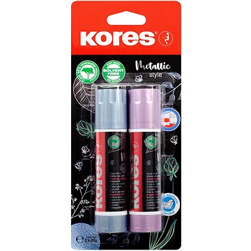 

KORES Lepicí tyčinka Metalic 2 x 20 g
