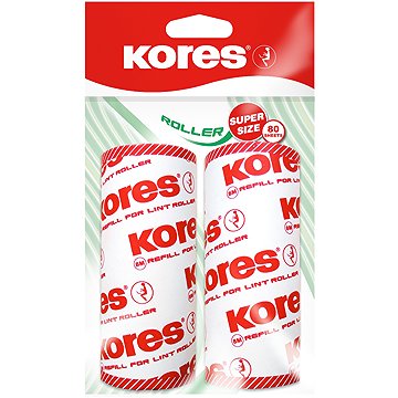 

KORES náhradní odchlupovací váleček - balení 2 ks (2 x 80 lístků)