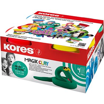 

KORES Magik Clay LOLLIPOPZ, 4x 40 g