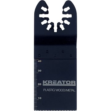 

KREATOR Řezný nůž na dřevo, plast a kov 34 x 40 x 1,4 mm KRT990011