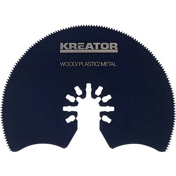 

KREATOR Segmentový řezný kotouč 87 x 1,4 mm dřevo, plast, ocel KRT990021