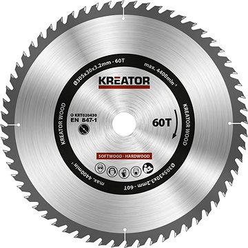 

KREATOR Pilový kotouč na dřevo 305mm, 60T KRT020430