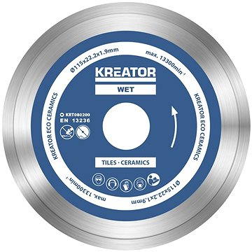 

KREATOR Diamantový kotouč celoobvodový 115mm 3ks sada KRT080200