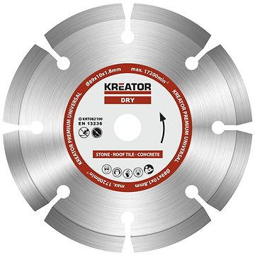 

KREATOR Diamantový kotouč segmentový 89mm PREMIUM KRT082100