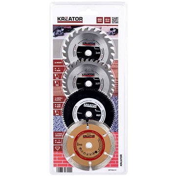

KREATOR Sada kotoučů 89mm pro ponorné pily 4ks KRT090101