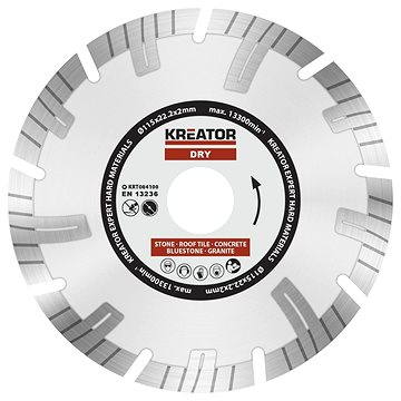 

KREATOR Diamantový kotouč segmentový 115mm EXPERT KRT084100