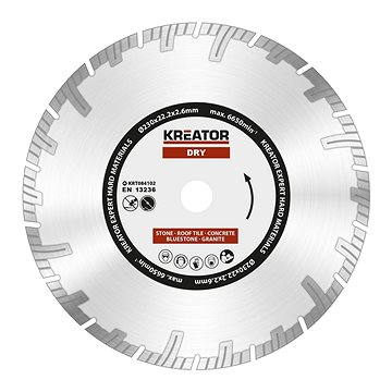 

KREATOR Diamantový kotouč segmentový 230mm EXPERT KRT084102