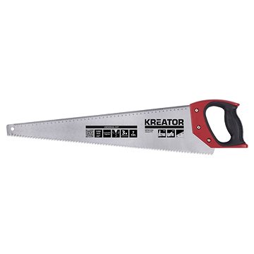 

KREATOR Ruční pila 550mm 7TPI KRT801004