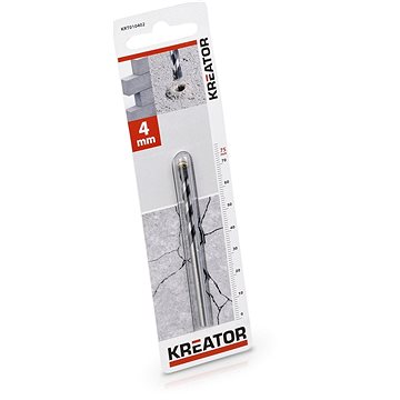 

KREATOR vrták do betonu 4 x 75 mm KRT010402