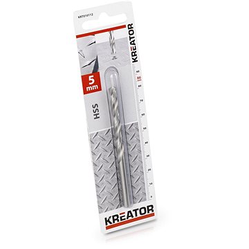 

KREATOR Vrták do kovu 5 mm HSS KRT010112