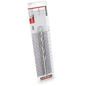

KREATOR HSS vrták do kovu 9x125 mm KRT010120