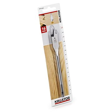 

KREATOR Plochý vrták do dřeva 16 x 152 mm KRT010806
