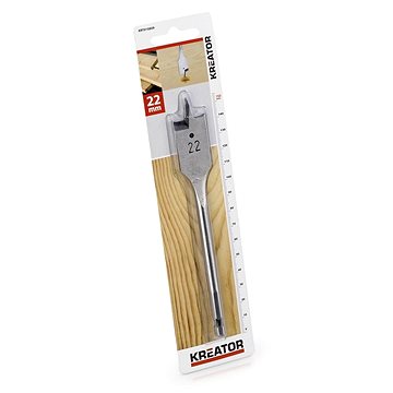 

KREATOR Plochý vrták do dřeva 22 x 152 mm KRT010809