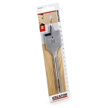 

KREATOR Plochý vrták do dřeva 38 x 152 mm KRT010816