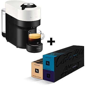 

NESPRESSO Krups Vertuo Pop Coconut White XN920110P set