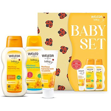 

WELEDA Měsíčková péče pro kojence Set 475 ml