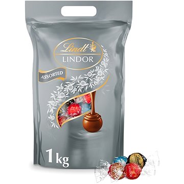 

LINDT Lindor Pralinky Směs Stříbrný Mix 1000 g