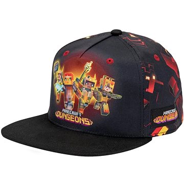 

Minecraft: Dungeons - dětská snapback kšiltovka