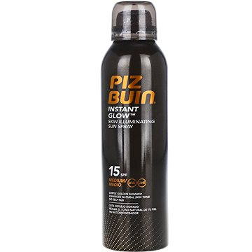 PIZ BUIN Instant Glow Skin Illuminating Sun Spray SPF15 150 ml - Opalovací sprej